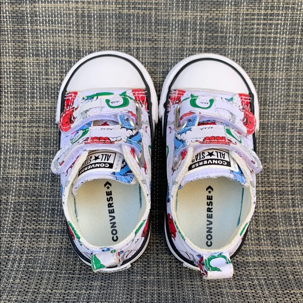 Converse Chuck Taylor All Star Playful Sea Creatures Sneakers infant size 5